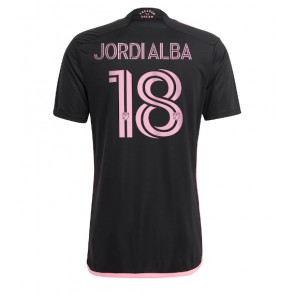 Inter Miami Jordi Alba #18 Koszulka Wyjazdowych 2023-24 Krótki Rękaw